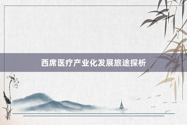 西席医疗产业化发展旅途探析